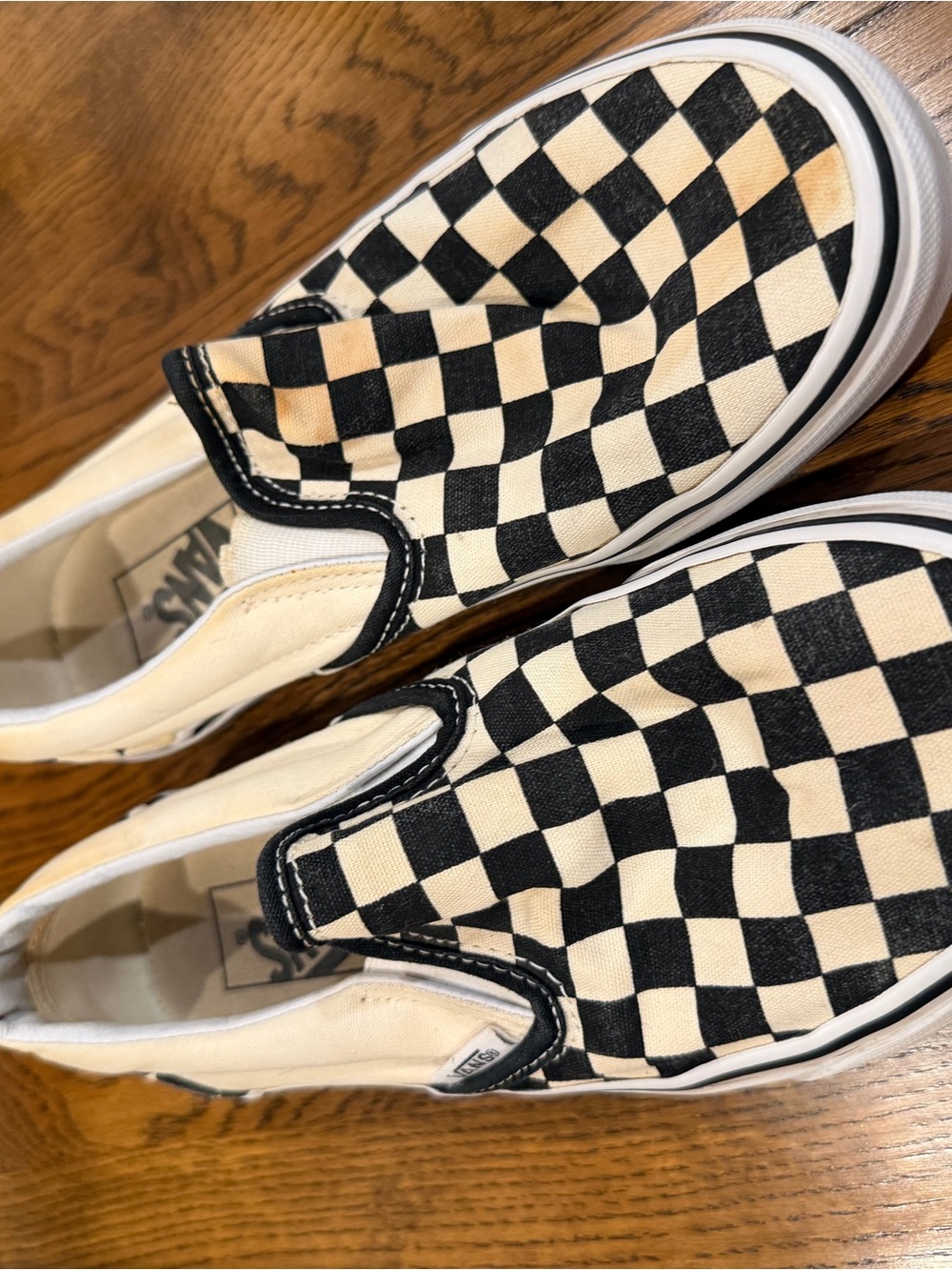 Vans slip ons